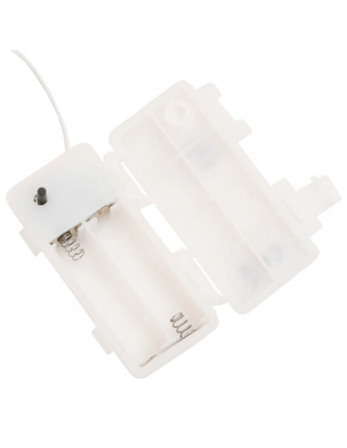 Luci di Natale con LED 3 pz Pieghevoli Bianche