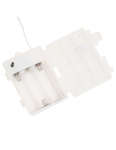 Luci di Natale con LED 3 pz Pieghevoli Bianche