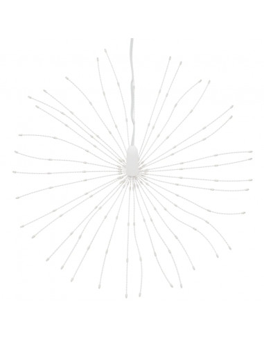 Illuminazioni di Natale Galassia 140 LED 8pz Bianco Caldo 17 cm