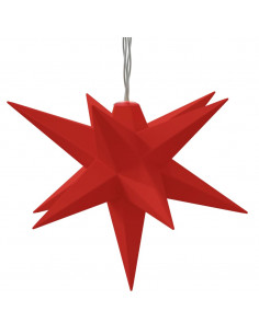 Luci di Natale 10 LED Rosse 10 cm 2