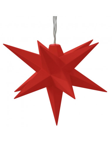 Luci di Natale 10 LED Rosse 10 cm