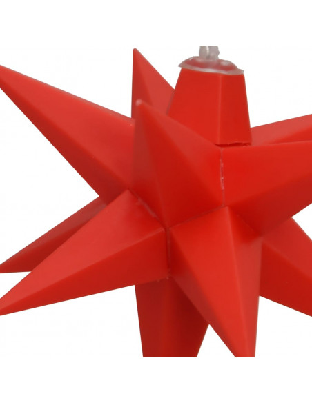 Luci di Natale 10 LED Rosse 10 cm