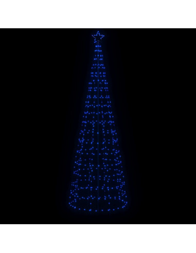 Albero di Natale a LED con Punte 570 LED Blu 300 cm