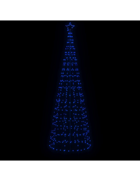 Albero di Natale a LED con Punte 570 LED Blu 300 cm