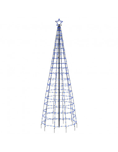 Illuminazione Albero di Natale con Picchetti 570LED Blu 300cm