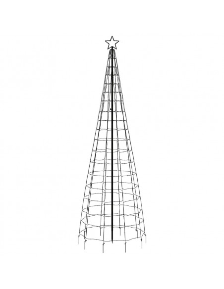 Illuminazione Albero di Natale con Picchetti 570LED Blu 300cm