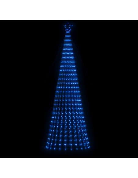 Illuminazione Albero di Natale a Cono 688LED Blu 300cm