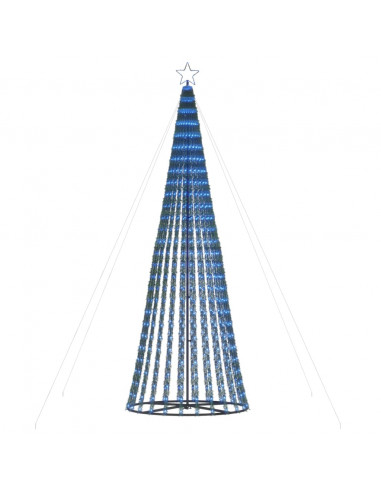 Illuminazione Albero di Natale a Cono 688LED Blu 300cm