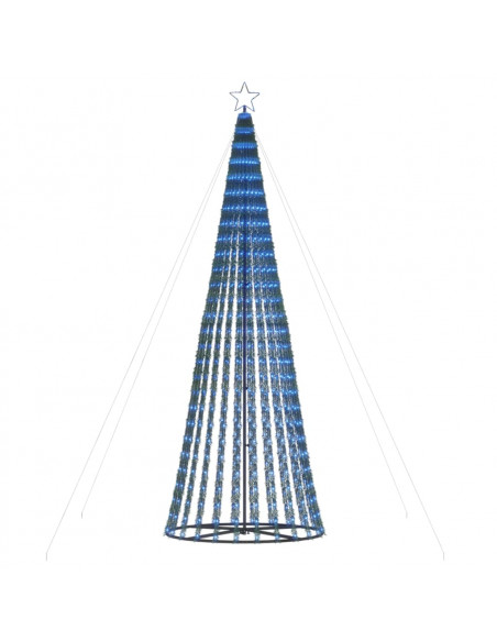 Illuminazione Albero di Natale a Cono 688LED Blu 300cm