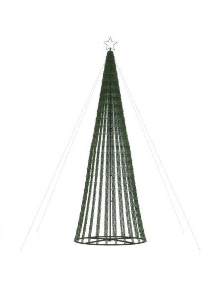 Illuminazione Albero di Natale a Cono 688LED Blu 300cm