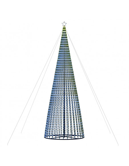 Illuminazione Albero di Natale a Cono 1544LED Blu 500cm