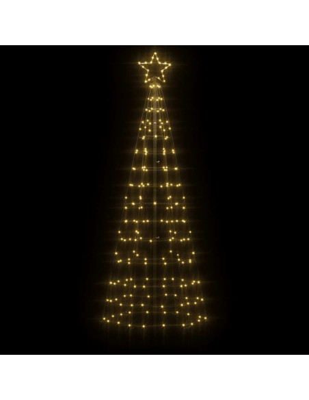 Illuminazione Albero Natale Picchetti 220LED Bianco Caldo 180cm