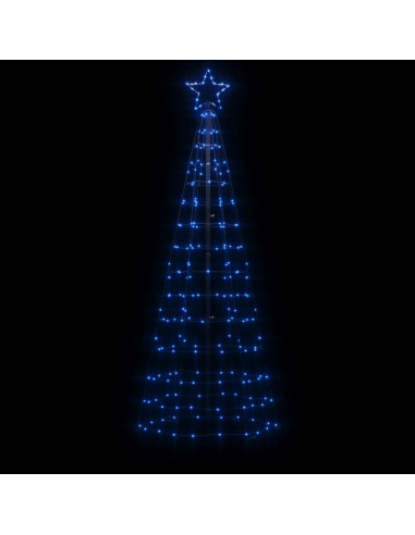 Illuminazione Albero di Natale con Picchetti 220LED Blu 180cm