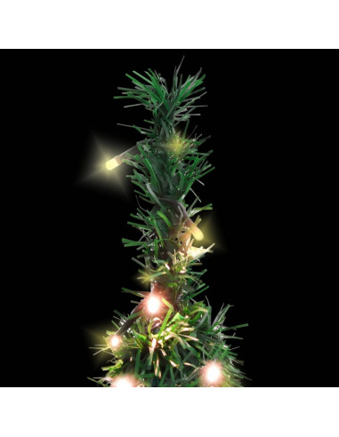 Albero di Natale Artificiale Pop-up con 50 LED Verde 120 cm