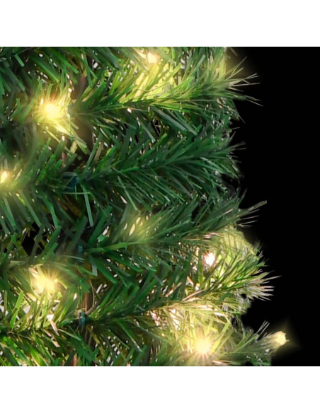 Albero di Natale Artificiale Pop-up con 50 LED Verde 120 cm