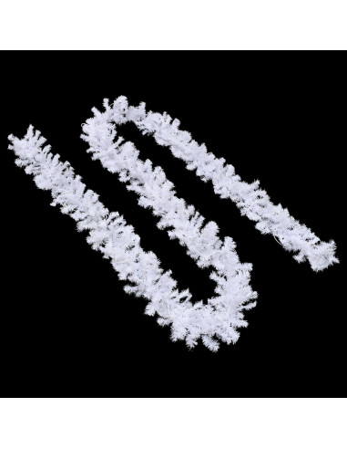 Ghirlanda Natalizia con Luci a LED 10 m Bianca