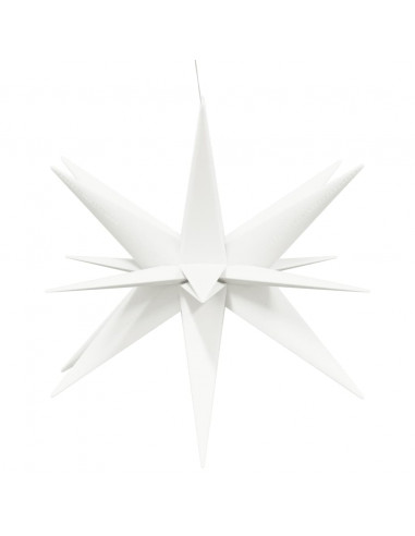 Luci di Natale con LED 3 pz Pieghevoli Bianche 100 cm