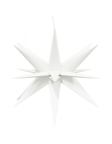 Luci di Natale con LED 3 pz Pieghevoli Bianche 100 cm