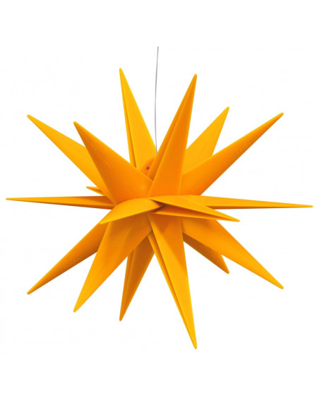 Luce di Natale con LED Pieghevole Gialla 43 cm