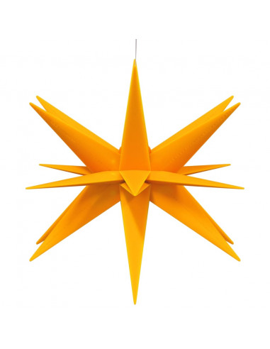 Luce di Natale con LED Pieghevole Gialla 43 cm