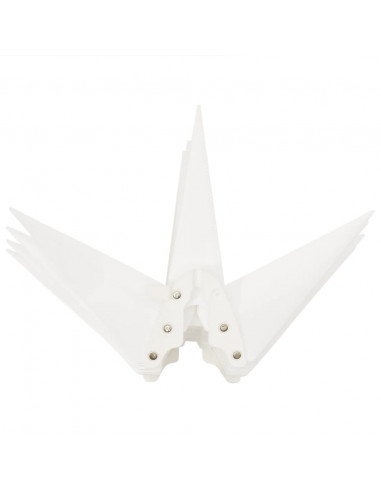 Luce di Natale con Picco Terra e LED Pieghevole Bianca 57 cm