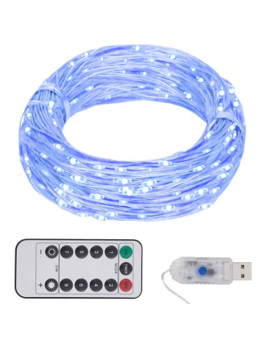 Stringa LED con 300 Luci LED Blu 30 m