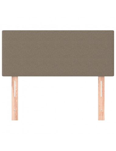 Testiera Tortora 90x5x78/88 cm in Tessuto