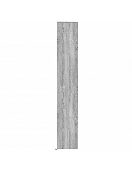 Credenza con LED Grigio Sonoma 36x32,5x200 cm Legno Multistrato