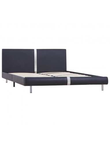 Giroletto Nero in Similpelle 120x200 cm