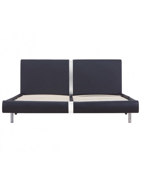 Giroletto Nero in Similpelle 120x200 cm