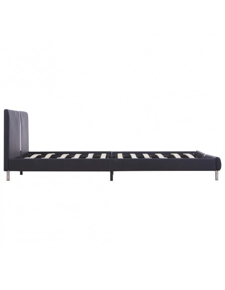 Giroletto Nero in Similpelle 120x200 cm