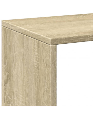 Libreria Divisorio Rovere Sonoma 102x29x103,5 cm in Truciolato