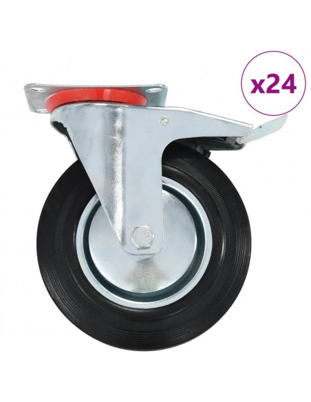 Ruote Girevoli 24 pz 200 mm