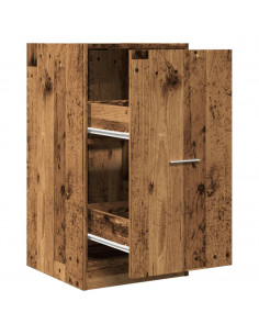 Armadietto da Farmacia Legno Vecchio 40x41x77,5cm in Truciolato 2