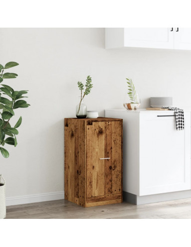 Armadietto da Farmacia Legno Vecchio 40x41x77,5cm in Truciolato