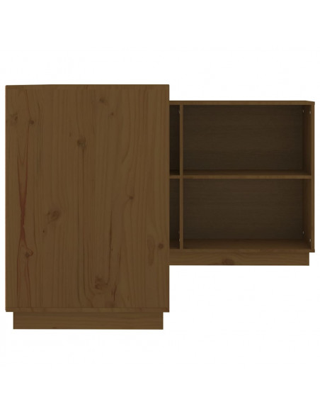 Scrivania Miele 110x50x75 cm in Legno Massello di Pino