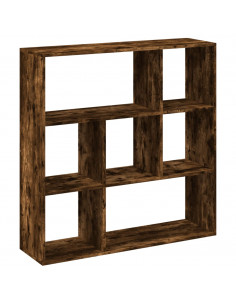 Libreria Divisorio Rovere Fumo 102x29x103,5 cm in Truciolato 2