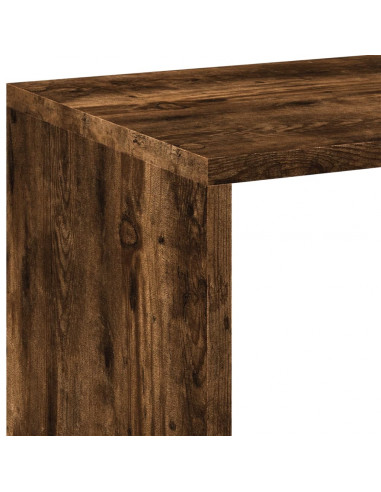 Libreria Divisorio Rovere Fumo 102x29x103,5 cm in Truciolato