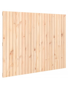 Testiera da Parete 146,5x3x110 cm in Legno Massello di Pino 2