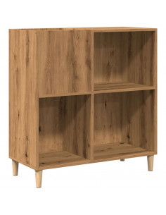 Mobile Porta Dischi Artigianale 84,5x38x89 cm Legno Multistrato 2