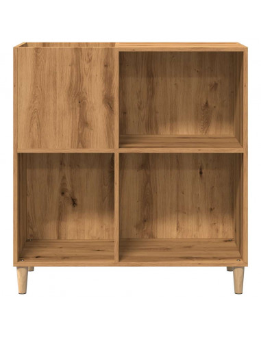 Mobile Porta Dischi Artigianale 84,5x38x89 cm Legno Multistrato