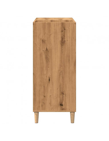 Mobile Porta Dischi Artigianale 84,5x38x89 cm Legno Multistrato