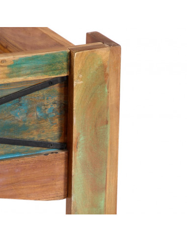 Giroletto in Legno Massello di Recupero 140x200 cm