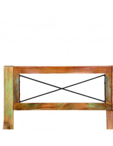 Giroletto in Legno Massello di Recupero 140x200 cm