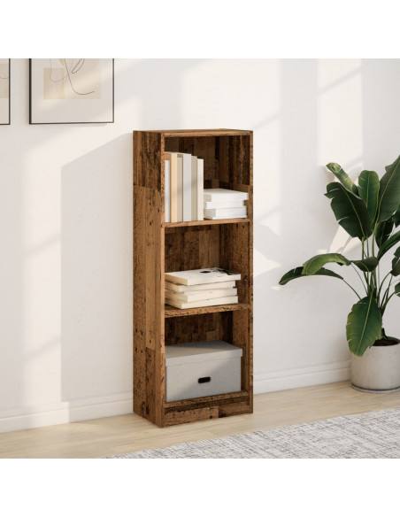 Libreria Legno Antico 40x24x109 cm in Truciolato