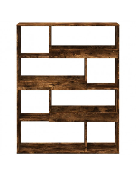 Divisorio Stanza Rovere Fumo 100x33x125,5 cm in Truciolato