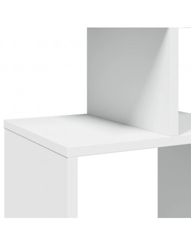 Libreria Bianca 92x29x188 cm in Legno Multistrato