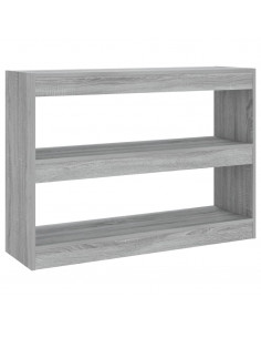 Libreria/Divisorio Grigio Sonoma 100x30x72 cm 2