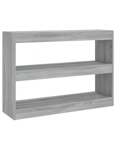 Libreria/Divisorio Grigio Sonoma 100x30x72 cm