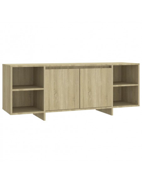 Mobile Porta TV Rovere Sonoma 130x35x50 cm in Truciolato